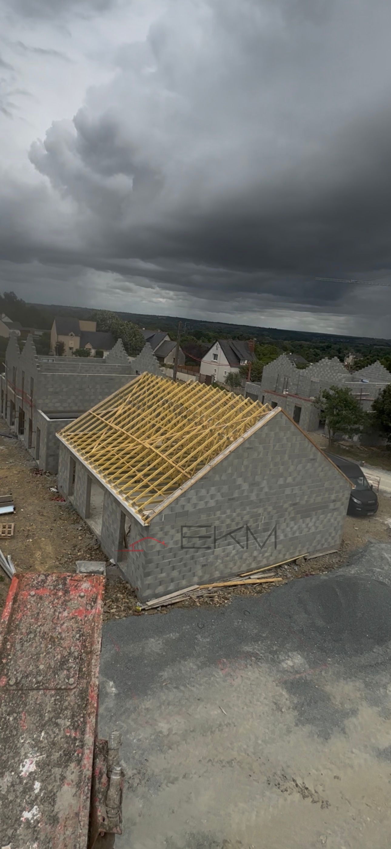 Construction lotissement à Angers — EKM Gros Œuvre